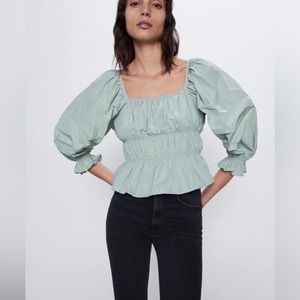 ZARA Sabrina Blouse